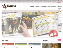 Tablet Screenshot of altuna.es